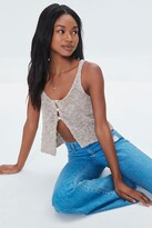 Thumbnail for your product : Forever 21 Sweater-Knit Split Top
