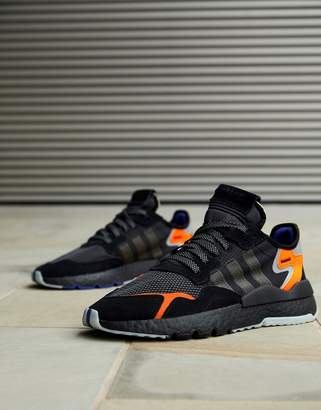 adidas Nite Jogger Trainers in black CG7088