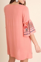 Thumbnail for your product : Umgee USA Embroidered Bell Sleeve Dress