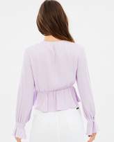 Thumbnail for your product : Bardot Leonie Wrap Blouse