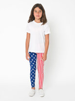 Thumbnail for your product : American Apparel Youth Printed Cotton Spandex Jersey Legging