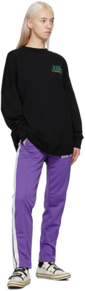 Palm Angels Purple Classic Slim Track Pants
