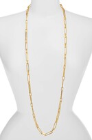 Thumbnail for your product : Karine Sultan Long Rectangular Chain Necklace