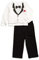 Thumbnail for your product : Little Me Tuxedo T-Shirt & Pant Set (Baby Boys)