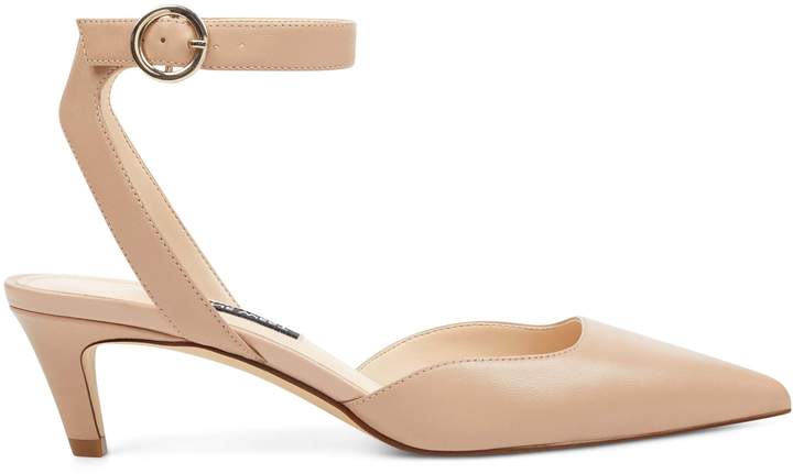 quinteena ankle strap pumps