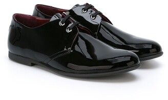 Dolce & Gabbana Children patent leather Derby shoes