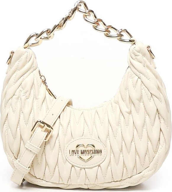 Love Moschino Quilted Hobo Bag