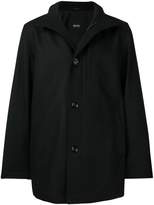Thumbnail for your product : HUGO BOSS stand up collar coat