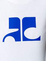 Thumbnail for your product : Courreges printed sweatshirt
