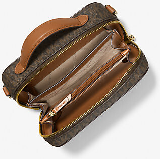 Michael Kors Estelle Small Pebbled Leather Satchel Bag