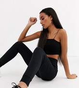 Thumbnail for your product : ASOS Petite DESIGN Petite basic stretch super skinny joggers in organic cotton
