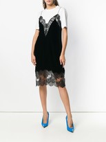 Thumbnail for your product : Stella McCartney Lace Trim Slip Dress