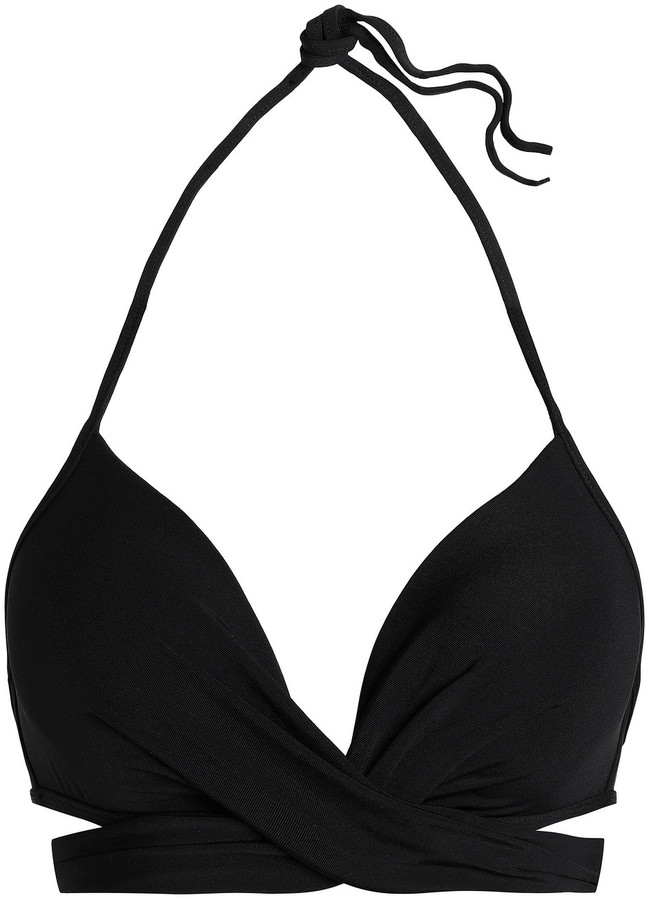Jets Jetset Crossover Triangle Bikini Top - ShopStyle Two Piece Swimsuits