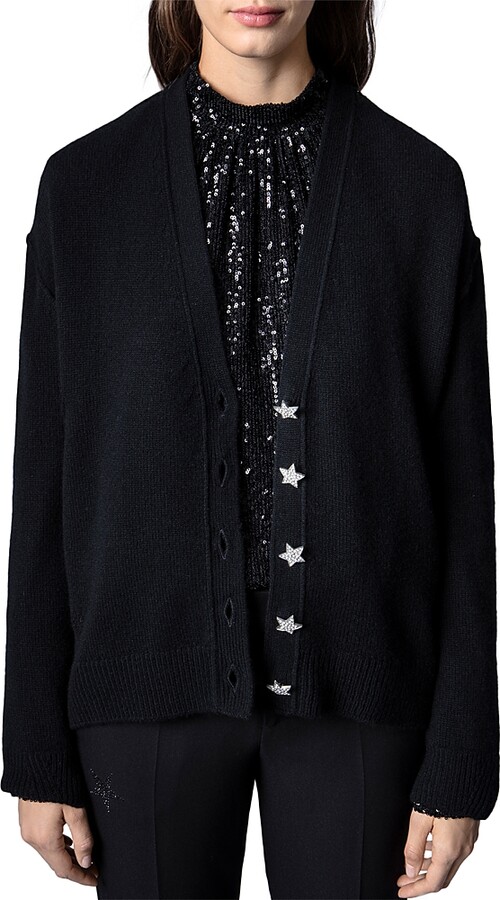 Zadig & Voltaire Star Button Cardigan