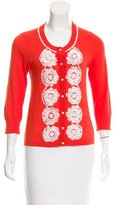 Thumbnail for your product : Kate Spade Embellished Button-Up Cardigan