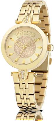Just Cavalli Just Florence Gold Tone Stainless Steel Women's Watch
