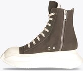 Thumbnail for your product : Drkshdw Abstract Sneaks Dark Dark grey canvas high sneaker - Abstract Sneak