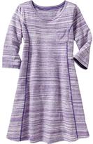 Thumbnail for your product : Old Navy Girls Space-Dye Swing Dresses