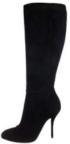 Thumbnail for your product : Gucci Suede Knee-High Boots