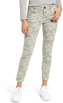 Thumbnail for your product : 1822 Denim Camo Print Ankle Skinny Jeans