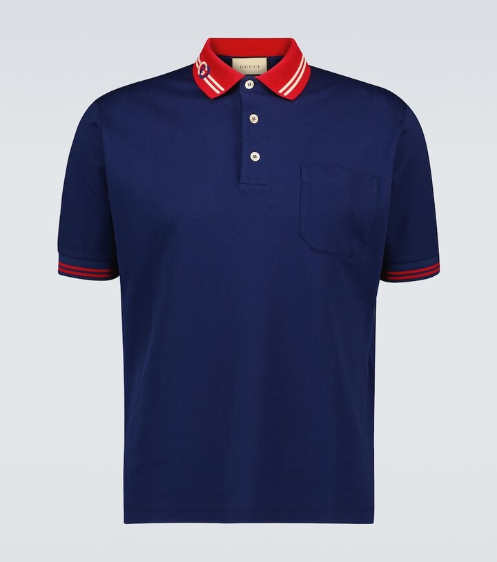 Gucci Short-sleeved polo shirt - ShopStyle