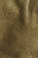 Thumbnail for your product : Ted Baker 'Tirely' Genuine Sheep Fur Trim Leather Jacket with Detachable Sleeves