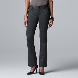 high waisted boot cut dress pants