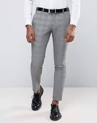 Selected Wedding Check Suit Trousers