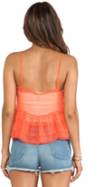 Thumbnail for your product : Free People Square Neck Ruffle Tank