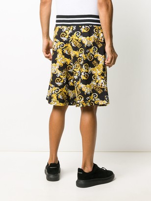 Versace Jeans Couture Baroque Print Shorts