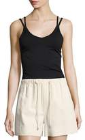 Thumbnail for your product : Helmut Lang Double Strap Seamless Tank Top, Black