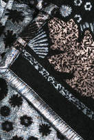 Thumbnail for your product : Peter Pilotto Brocade Lamé Hooded Coat