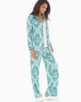 Thumbnail for your product : Nordic Embraceable Long Sleeve Notch Collar Pajama Top Nordic Snowflake