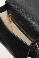Thumbnail for your product : Tom Ford Tara Small Textured-leather Shoulder Bag - Black