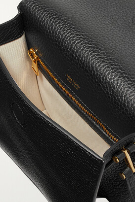 Tom Ford Tara Small Textured-leather Shoulder Bag - Black