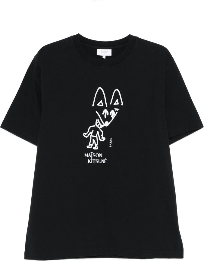 MAISON KITSUNÉ T Shirts Black