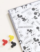 Thumbnail for your product : Disney Mickey Mouse A5 Notebook