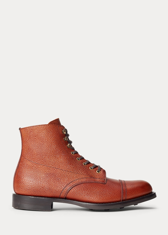 rrl livingstone leather boot