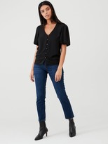 Thumbnail for your product : Very Bubble Sleeve Top - Black