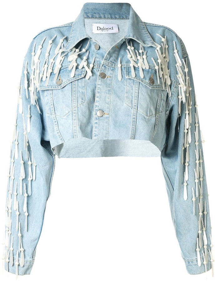 pearl denim jacket bloomingdales