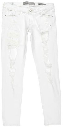 white guess pants
