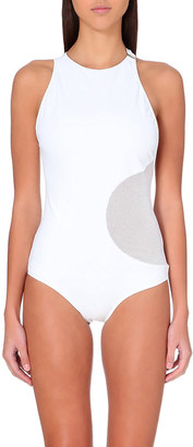 Zimmermann Pivot Asymmetric Mesh Swimsuit - for Women