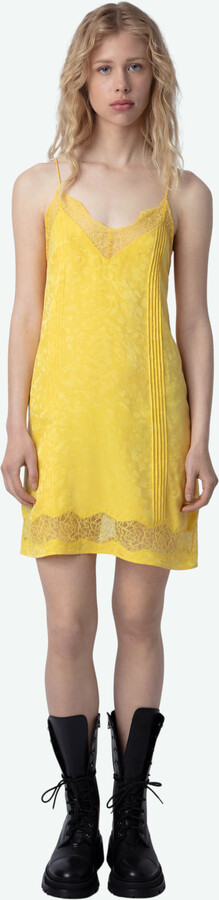 Zadig & Voltaire Crystal Silk Jacquard Dress