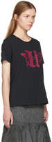 Thumbnail for your product : Undercover Black Butterfly Logo T-Shirt