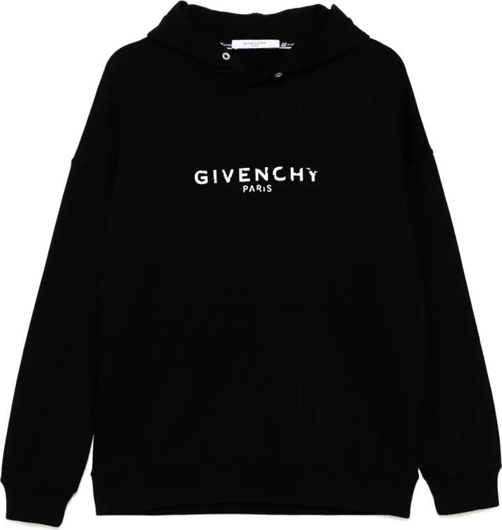 Givenchy Grey Chito Edition Dog Print Oversized Hoodie ShopStyle