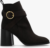 Thumbnail for your product : See by Chloe ‘Lyna’ Heeled Ankle Boots, , - Brown