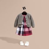 Thumbnail for your product : Burberry Multi-stitch Cashmere Cotton Cardigan