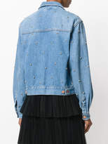 Thumbnail for your product : Etoile Isabel Marant studded Coften denim jacket