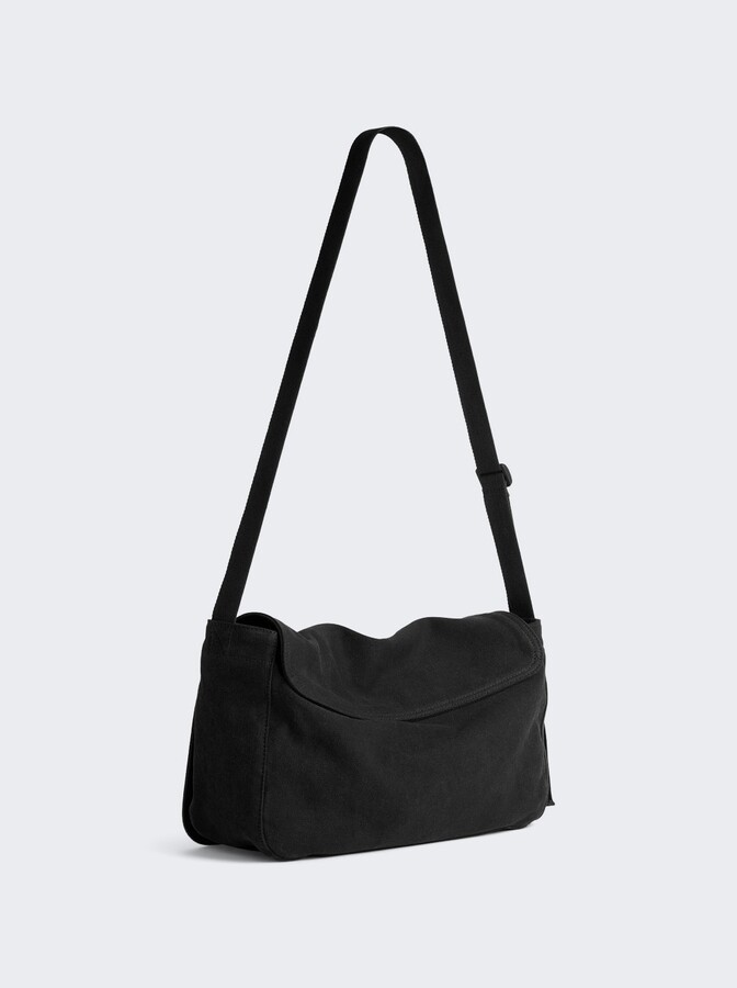 Tape Type Flap Messenger Small 1065 Black/l Red