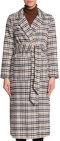 Thumbnail for your product : CODEXMODE Plaid Maxi Coat